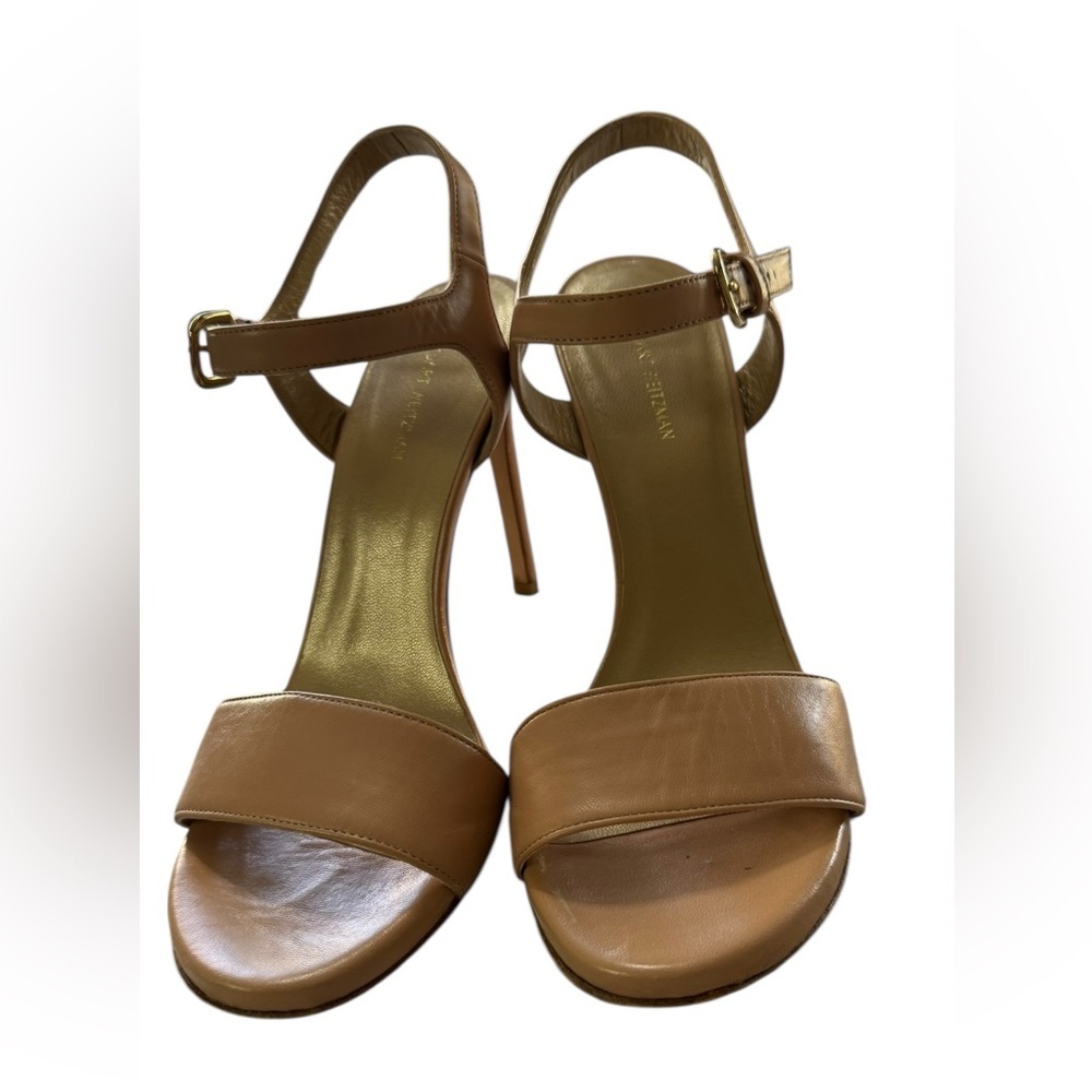Stuart Weitzman Tan Leather Sandals Size 10​